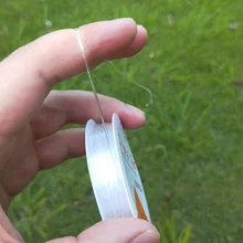 Corda para miçangas de cristal, corda elástica transparente para miçangas/corda/fio/fio artesanal faça você mesmo pulseira & colar acessórios