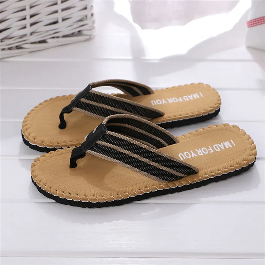 

2018 Simple&Casual Men Summer Shoes Sandals Male Slipper Indoor Or Outdoor Flip Flops Wholesale MAY 27