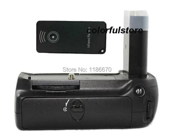 

Battery Hand Grip Holder Pack Vertical Power Shutter For Nikon D90 D80 Camera replace of MB-D80 fit EN-EL3e + IR Remote Control