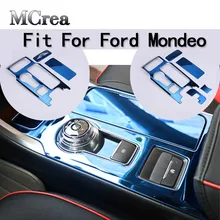 Mcrea Авто Стайлинг наклейки для Ford Mondeo MK5 MKV Центр панель переключения передачи ручка чашки Панель чехол Аксессуары