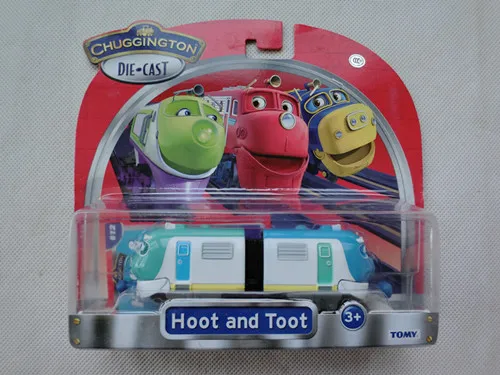 Совершенно Такара Tomy Chuggington Hoot& Toot металлический литой игрушечный поезд