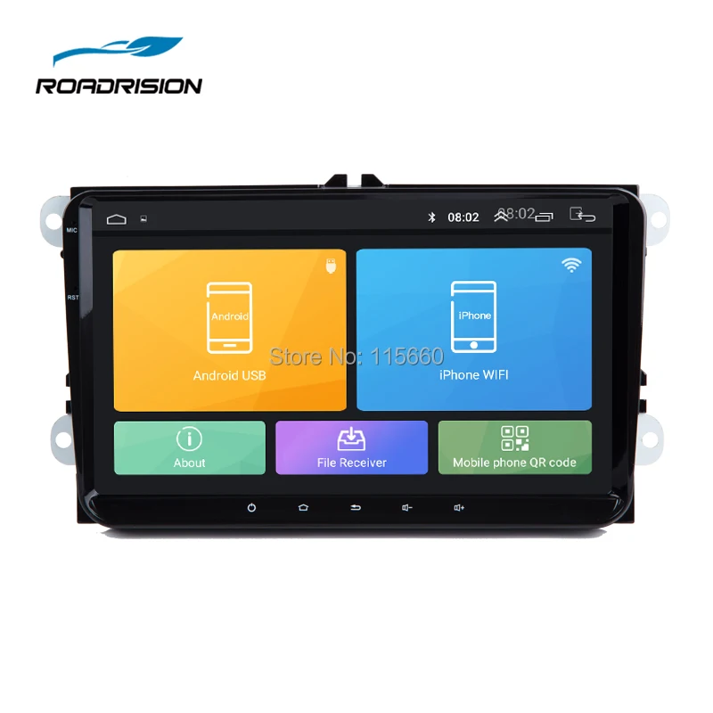 RoadRision 9inchs Car Multimedia Player Stereo Headunit Full touch for VW Volkswagen models Ultra thin Panel design 5