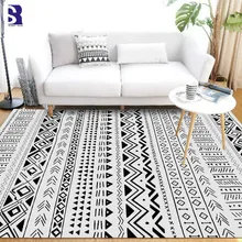 SunnyRain 1 шт. Богемия коврик для спальни ковер для гостиной скольжение сопротивление коврик на кухню