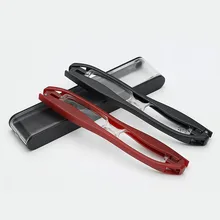 Брендовые Модные Портативные очки для чтения вращающиеся полимерные складные очки для чтения пресбиопические очки для мужчин для женщин