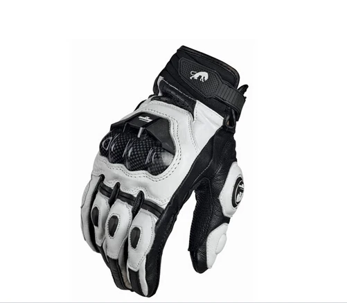 Leather Racing Glove Motorcycle Gloves ride bike driving bicycle cycling Motorbike Sports moto racing gloves