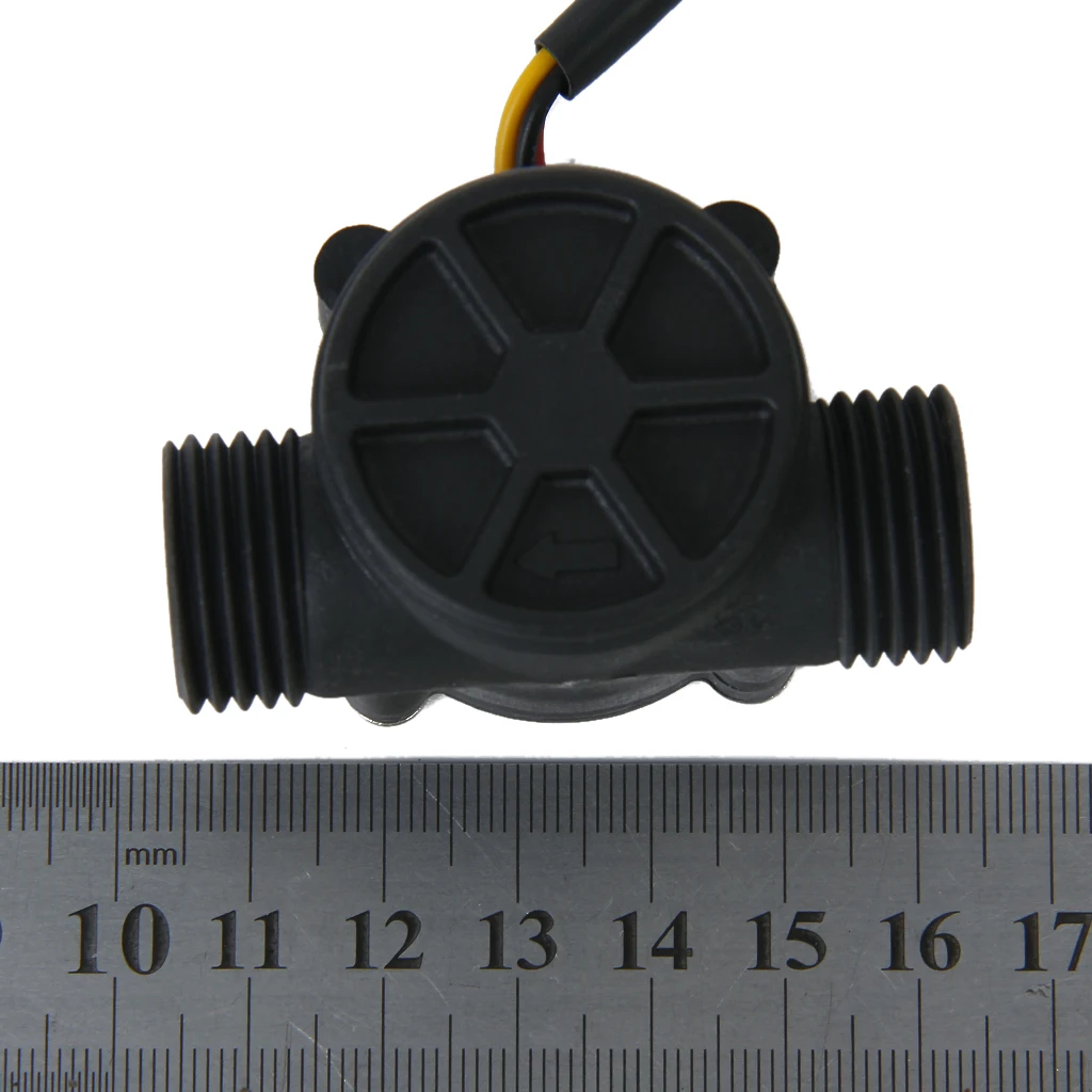 Water Flow Sensor Flowmeter Hall Flow Sensor Water Control 1-30L/min 