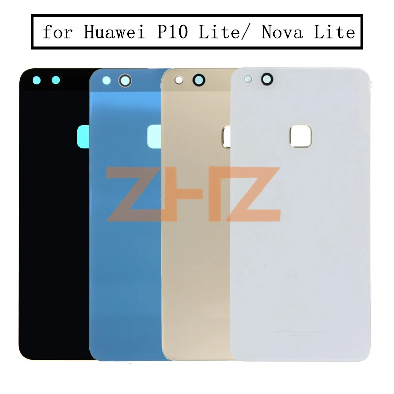Для HUAWEI P10 Lite/Nova Lite батарея стекло задняя крышка для двери корпус замена чехол
