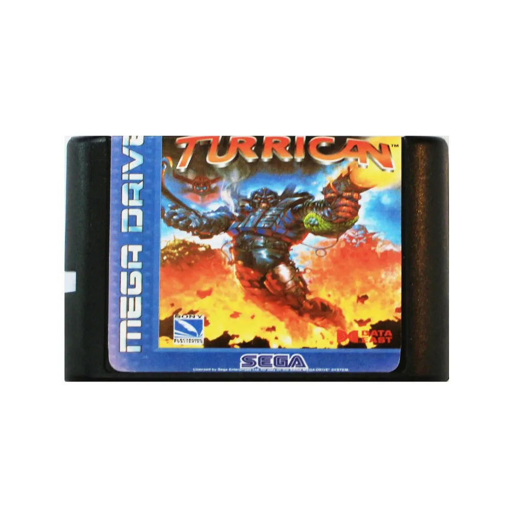 

Mega Turrican 16 bit MD Game Card For Sega Mega Drive For SEGA Genesis