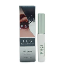 Горячие Продажи Марки FEG Китайской Травяной Мощный Макияж Роста Ресниц Сыворотки Лечения Жидкости Enhancer Ресниц Длиннее, Толще 3 мл