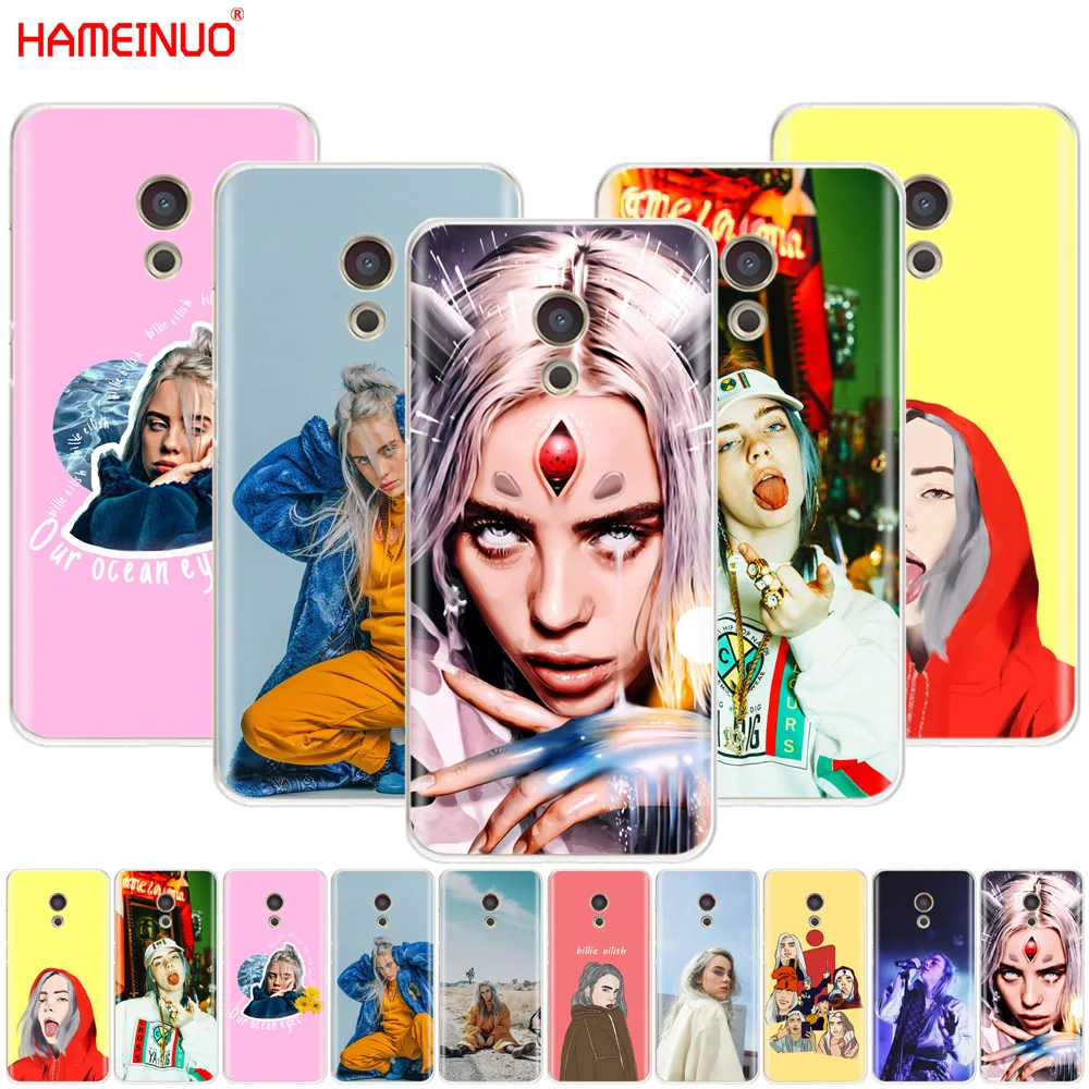 HAMEINUO Billie Eilish 13 девушка крышка чехол для телефона для Meizu M6 M5 M5S M2 M3 M3S MX4 MX5 MX6 PRO 6 5 U10 U20 note plus