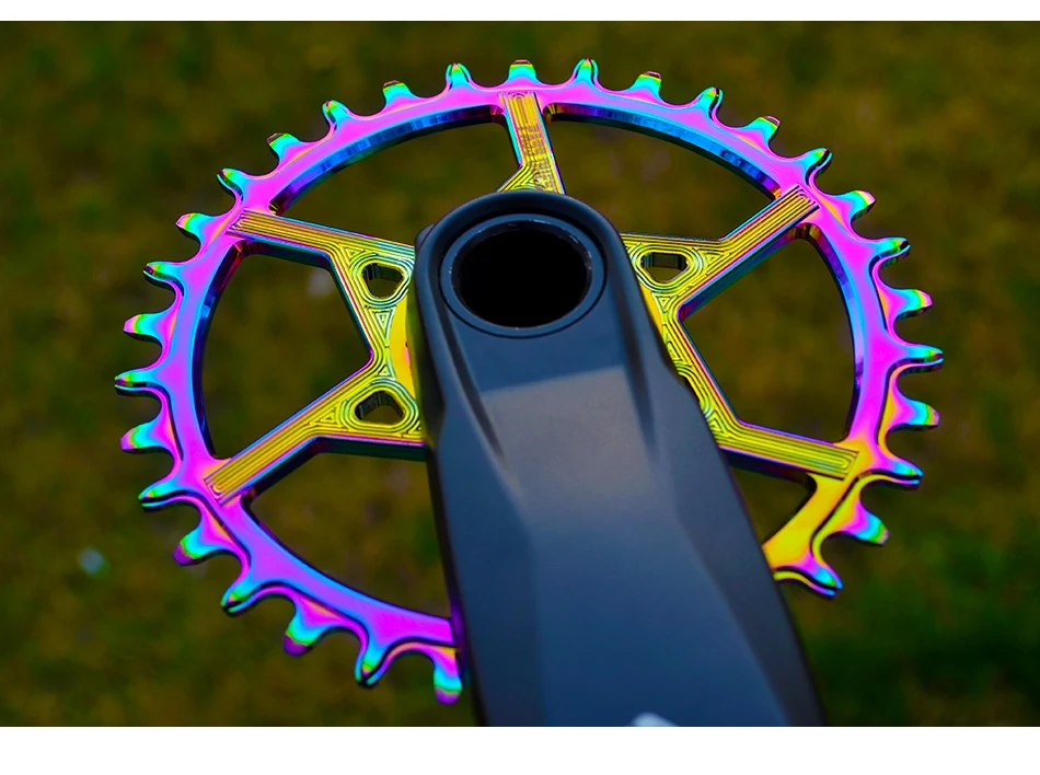 2019 велосипед gx xx1 eagle GXP титановое покрытие MTB узкий широкий Chainring 32 T-42 T велосипед велосипедная Звездочка 0 мм офсетный шатун