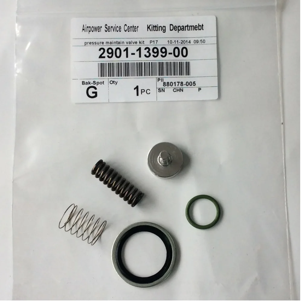 

Replacement Minimum Pressure Valve Maintenance Kit 2901139900 for Atlas Copco Repair MPV Kit GA5 GA7 GA11