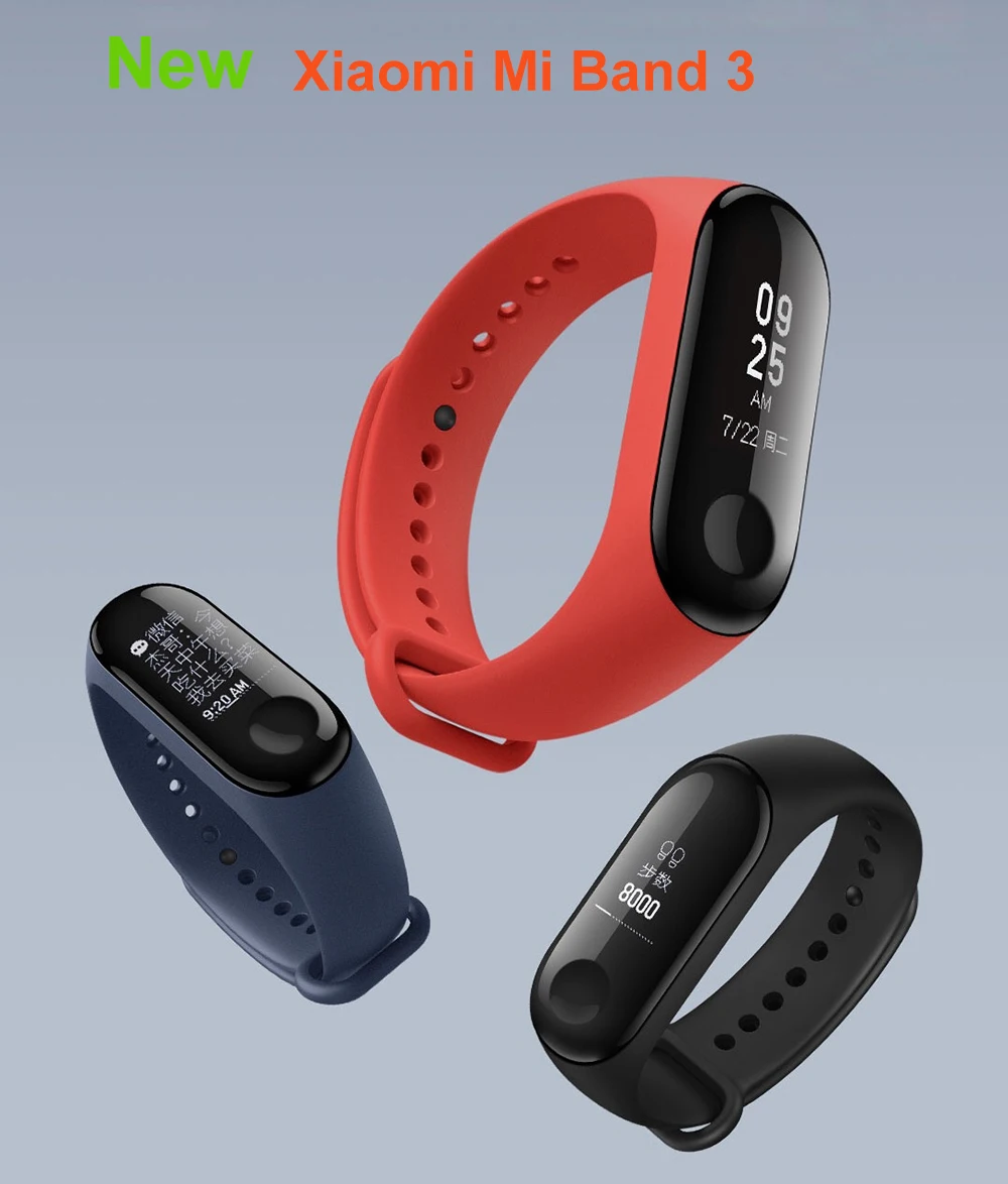 Xiaomi mi jia mi Band 3 умный пульт дистанционного управления и с новым oled-экраном для Xiaomi mi домашнего приложения умный дом Комплект