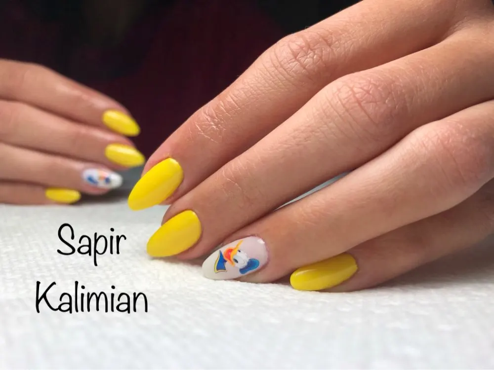 11 видов конструкций/набор мультяшных наклеек s Tips Nail Art Водные Переводные картинки Обертывания 11 узоров наклейка для водяного переноса изображения на ноготь BLE488-498