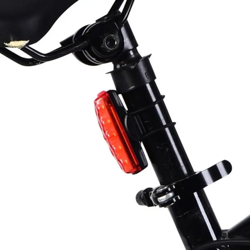 COB Bike Warning Light USB Charging Bicycle Rear Saddle Lamp Tail