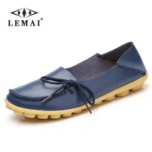 Новое поступление Туфли без каблуков Для женщин четыре сезона повседневная женская обувь плоская подошва из коровьей кожи модная обувь на плоской подошве Для женщин GenuineLeather обувь