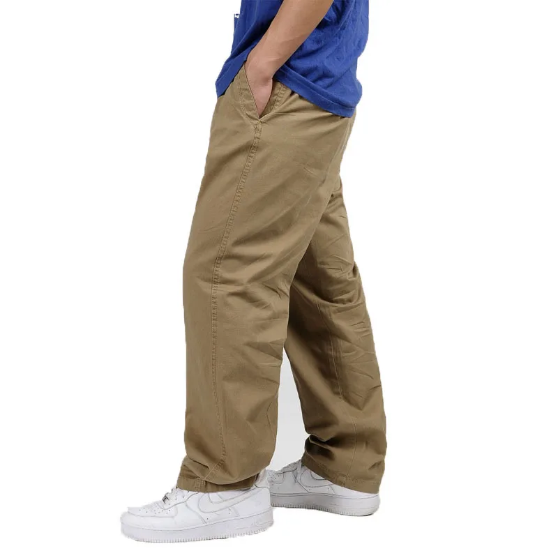 Plus Size 3XL 4XL 5XL 6XL Men's Pants Outside Long Men Pants Elastic