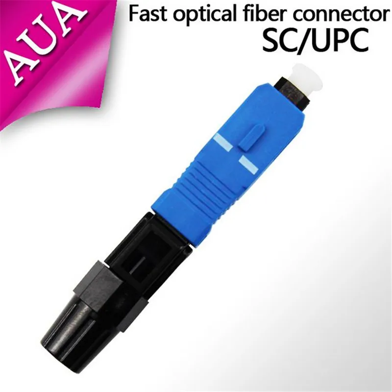 100pcs lot Special wholesale embedded type SC cold drop cable connector SC fiber optic connector quick