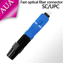 100pcs/lot Special wholesale embedded type SC cold drop cable connector SC fiber optic connector quick connector Splice