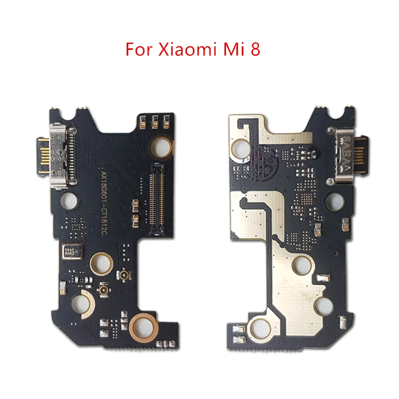 

for Xiaomi Mi 8 USB Charger Port Dock Connector PCB Board Ribbon Flex Cable Charging Port Component Replacement Spare Parts
