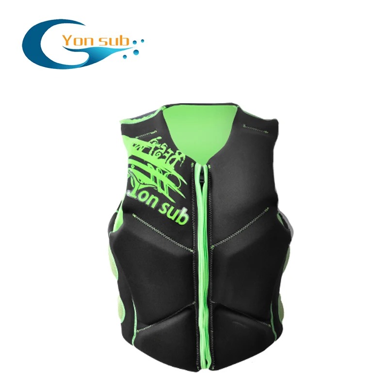 سترة نجاة نيوبرين Yonsub الكبار الصيد الحياة سترة Motorboating تصفح الانجراف سترة نجاة الطفو s