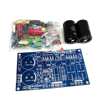 

TDA7294 double channel horn protection integrated heat level sound power amplifier board DIY(loose parts need soldering)