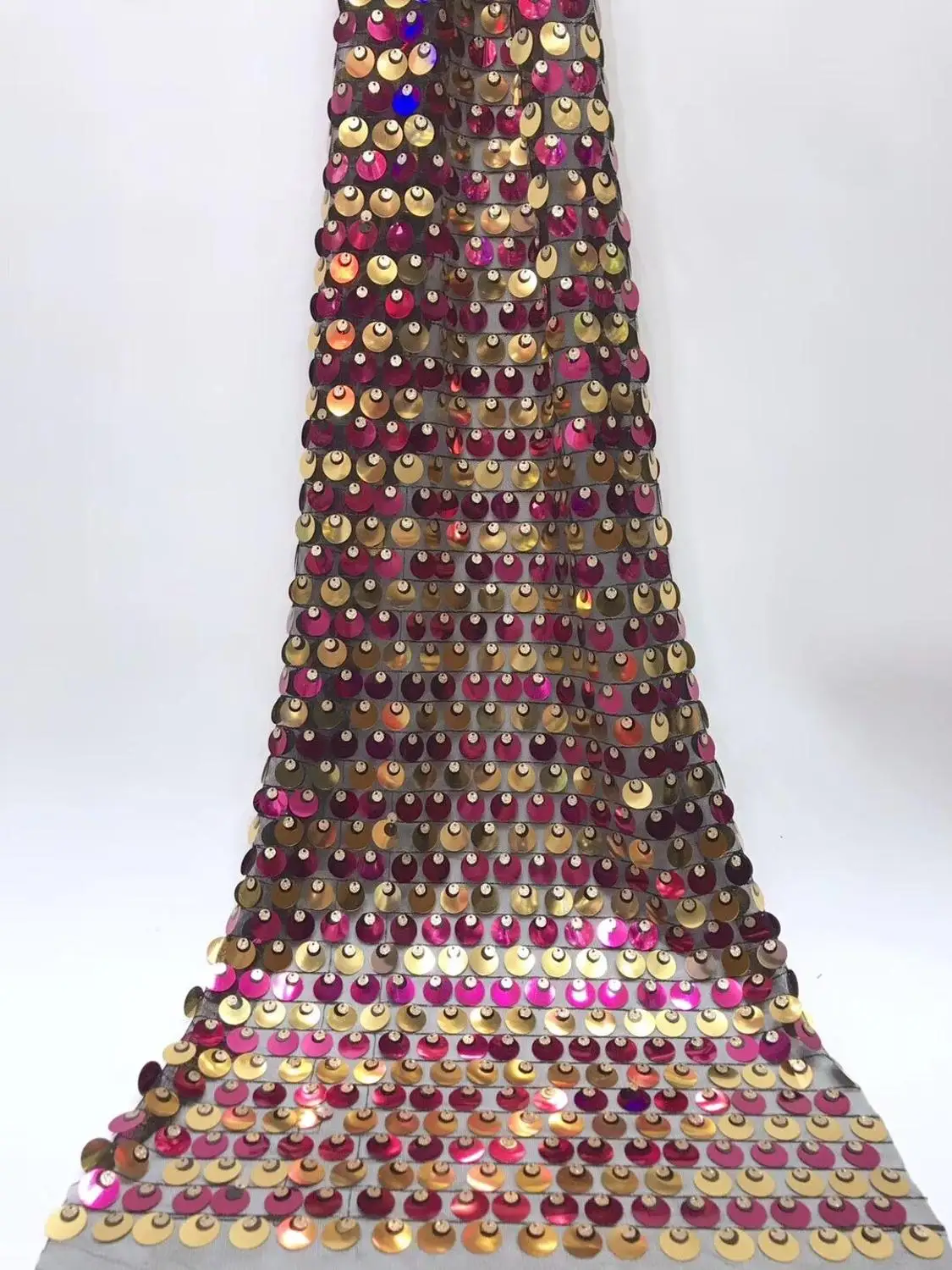 

African net Lace Fabric for wedding dress JIANXI.C-89403 super quality African Tulle embroidered Lace Fabric