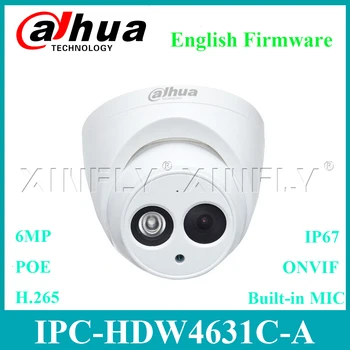 

Dahua 6MP IPC-HDW4631C-A IP POE Network Dome Camera IR50m Built-in MIC Replace IPC-HDW4433C-A and IPC-HDW4431C-A With Dahua LOGO