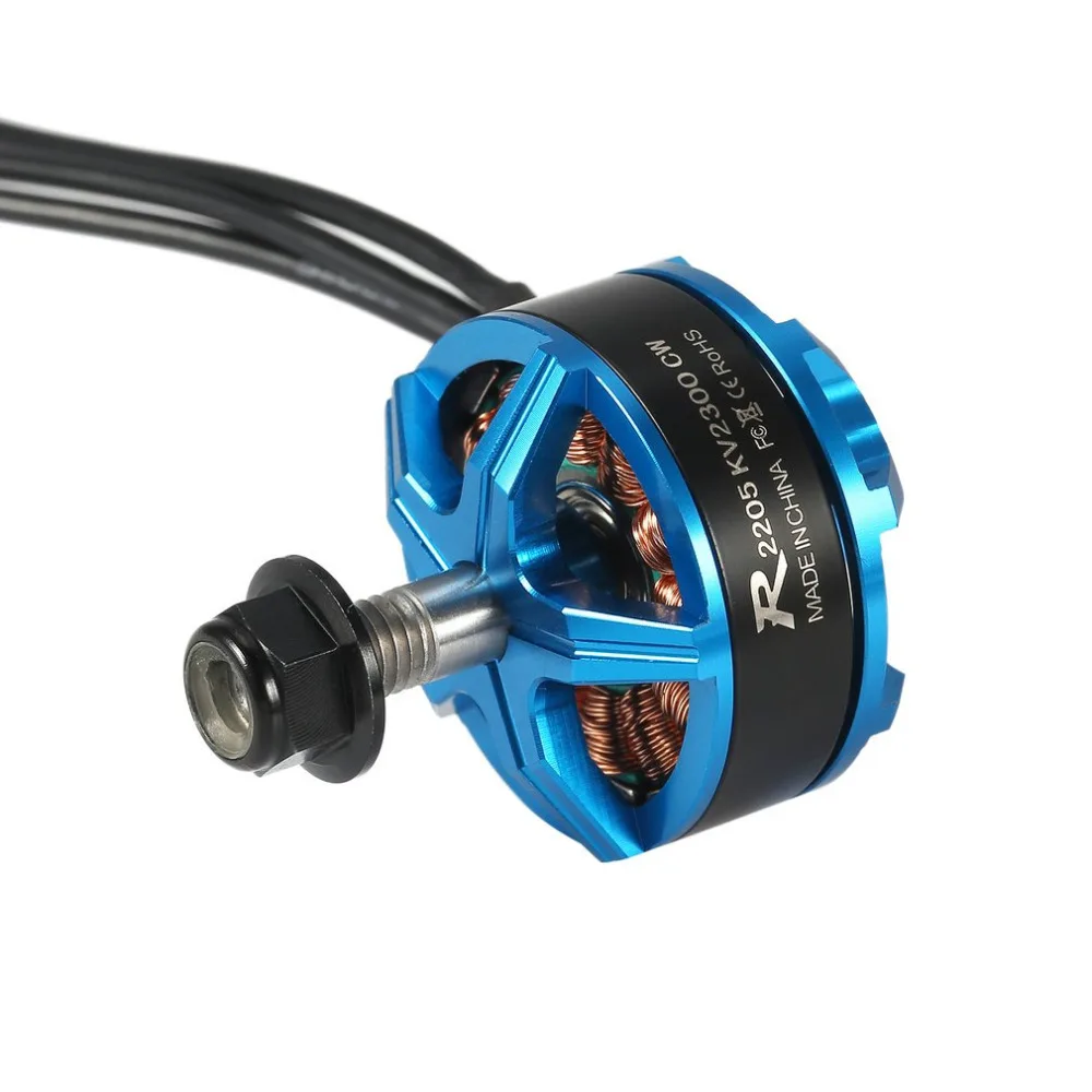4 шт. R2205 2300KV гоночный двигатель CW CCW бесщеточный для SUNNYSKY 210 QAV250 RC FPV Дрон