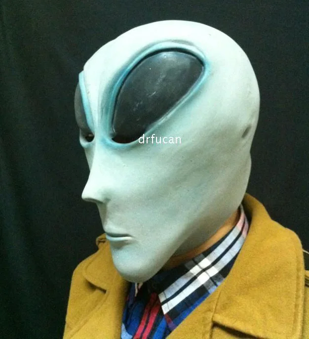Косплей Delicated UFO большие глаза инопланетянин маска фестиваль Хэллоуин маска