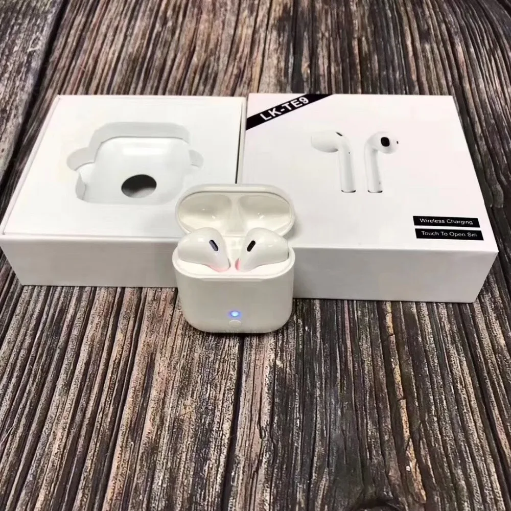 

2019 TWS i14 LK-Te9 Wireless earphones bluetooth 5.0 Wireless headset Auto-bluetooth support Pop-ups function for iphone7 x