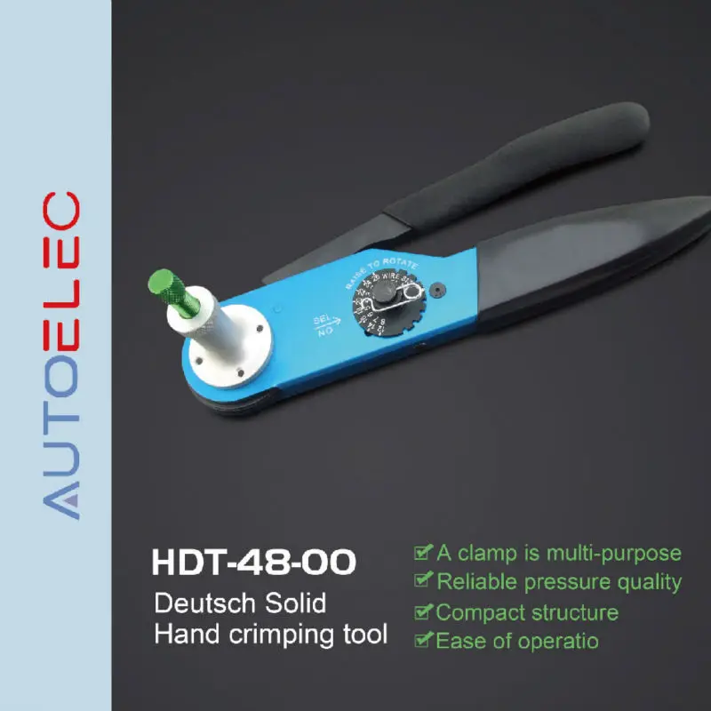 HDT-48-00 Deutsch Solid Barrel Crimping Tool by Deutsch