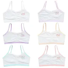Puberty Girl Candy Color Sport Training Bra Ruched Spaghetti Strap Underwear Cute Cartoon Figures Lace Splicing Layered Bralette Puberty Girl Candy Color Sport Training Bra Ruched Spaghetti Strap Underwear Cute Cartoon Figures Lace Splicing Layered Bralette