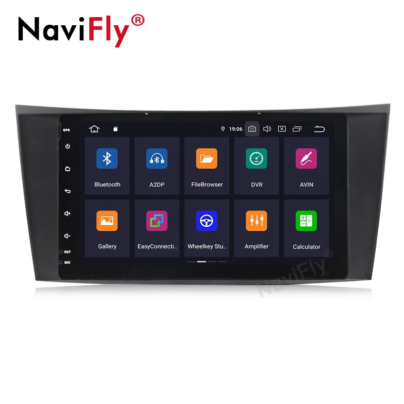 Excellent 8" Android 9.0 IPS DSP Car radio audio Player For Benz e-class w211 E200 E220 E300 E350 E240 CLS W219 CLK W209 GPS Navigation 4