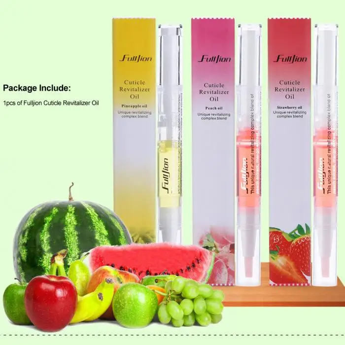 Hot Cuticle Care Fruits Nourishment Oil Nail Cuticle Oil Professional Nail Nutrition Polish SJ66