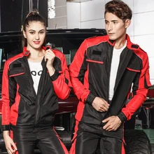 S-4XL! Мужская одежда больших размеров! С длинным рукавом Авто Ремонт рабочая одежда для мужчин и женщин в униформе мужской одежды и одежды