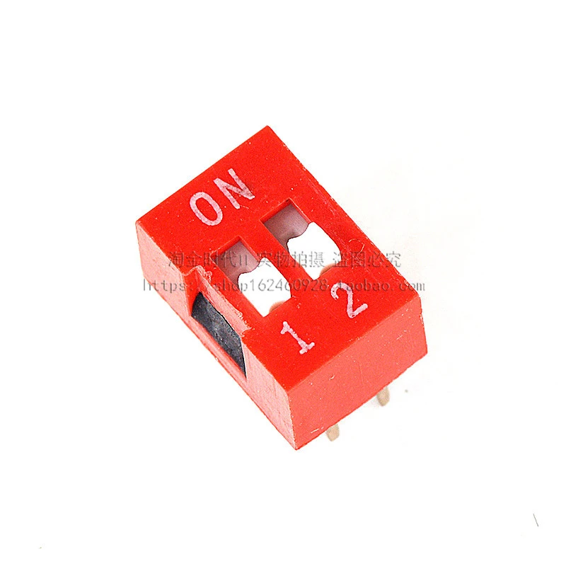 

2P DIP switch DIP switch 2 DIP switch Pitch 2.54MM red