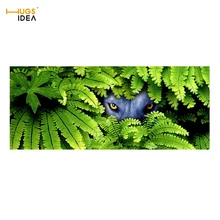 HUGSIDEA растительные животные лестничные коврики резиновые тонкие декоративные лестничные ступени ковер 60X24 см защита Нескользящие шаговые коврики колодки