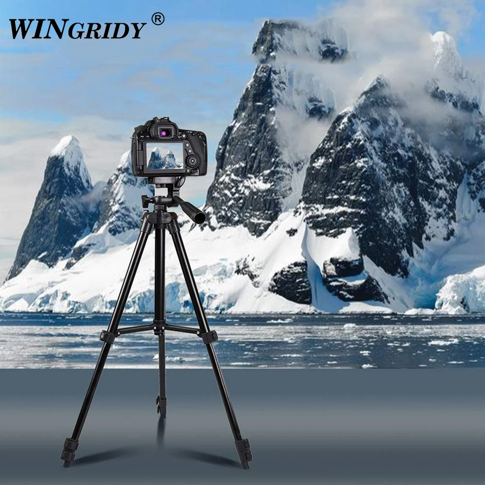 WINGRIDY штатив для камеры Gopro кронштейн мобильного телефона внешняя Фотография Портативный видео профессиональный свет штатив Селфи