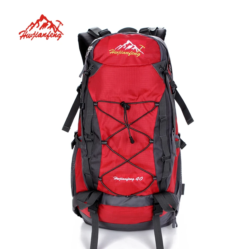Открытый рюкзак 40л спортивная сумка походный рюкзак большой емкости водонепроницаемый дорожный профессиональный рюкзак сумка для альпинизма