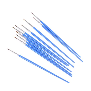 

New Model Special Point Brush 10pcs Models Hobby Painting Tools Accessory Hook Line Pen
