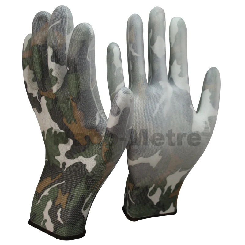 

NMSafety Brand working gloves camouflage gloves guantes anticorte