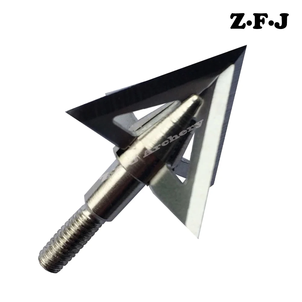 

SANFORD Arrow Broadhead 100 grain 4 blades Hunting Arrow Broadheads Tips Points High Quality For Bow Archery Hunting Accessories