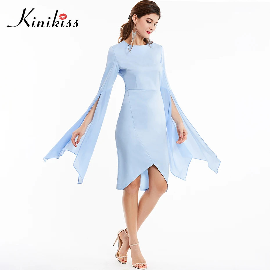 sky blue bodycon