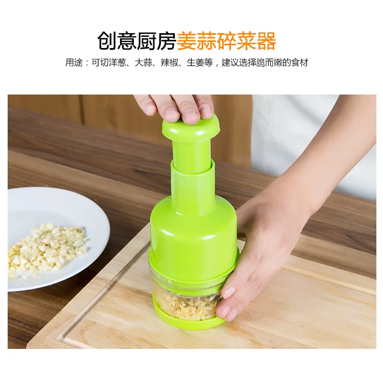 Garlic Chopper Garlic Presses Kitchen Chopper Cutter Garlic Grinding Kitchen Hand Tool Vegetable Cutting Ginger Garlic Presses