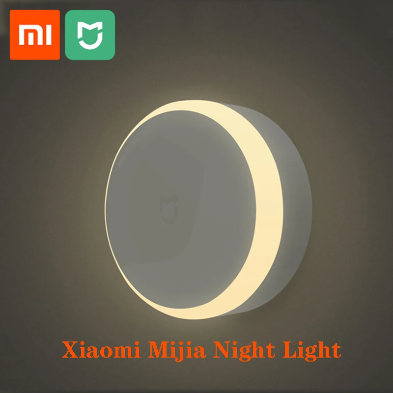 

Xiaomi Mijia Mi Led Induction Night Light Lamp Adjustable Brightness Infrared Smart Control Xiaomi Smart human Body Sensor