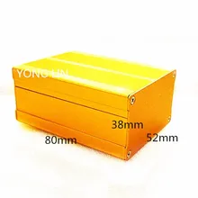 10 шт. алюминиевая коробка 52*38-80 мм/контроллер корпус/Мощность контроллер корпус