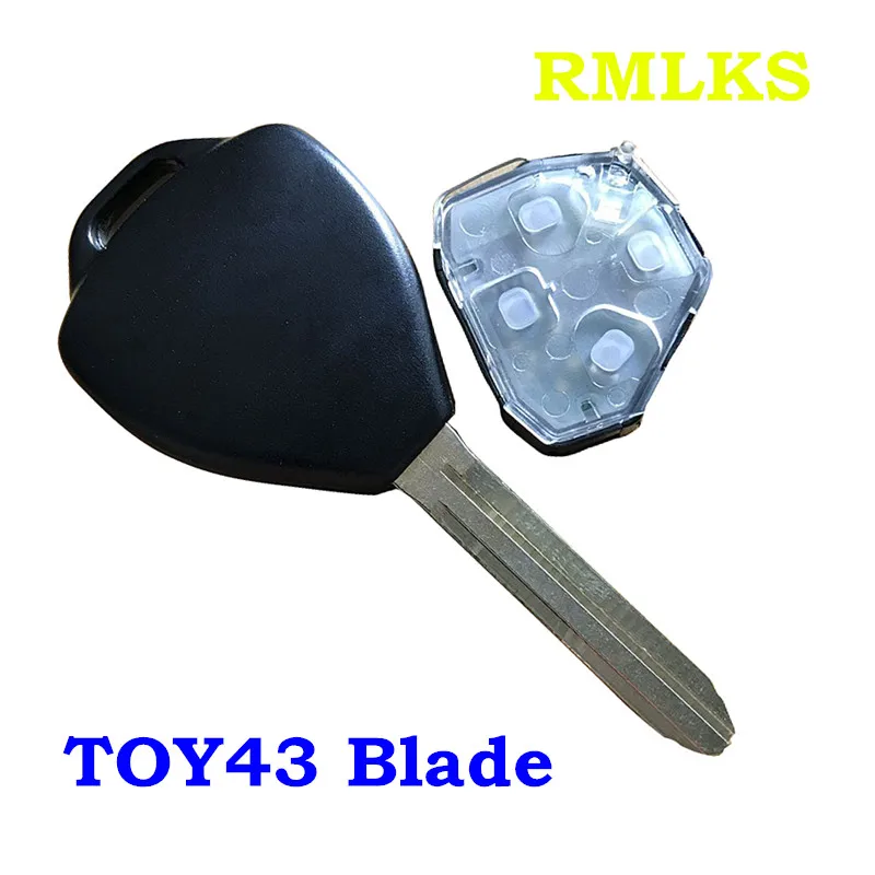 Для TOYOTA HILUX VIGO MK6 SR5 2 кнопочный пульт дистанционного управления 4D67 CHIP KEY