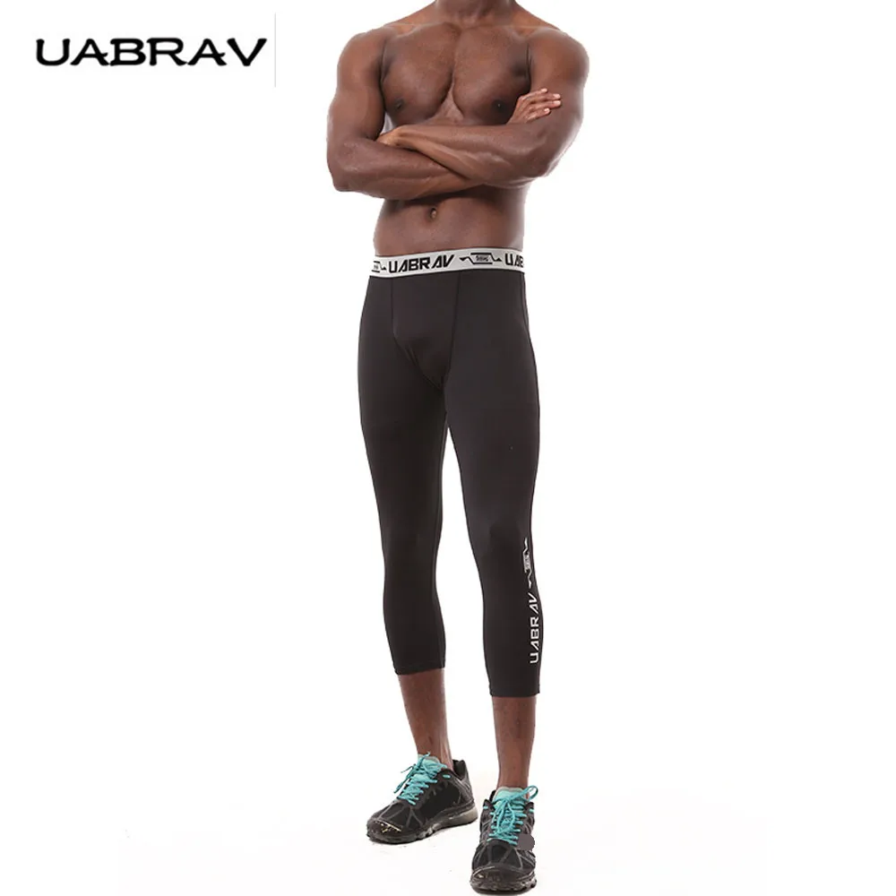 Sports Leggings Sportswear Men's Waist Legging Clothes Men's Clothing