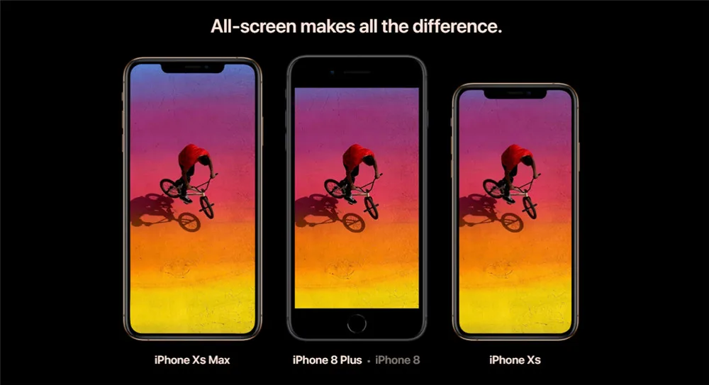 Apple iPhone XS 5," OLED дисплей 4G LTE смартфон 4 Гб ram 64 Гб/256 ГБ/512 ГБ rom A12 Bionic чип IOS12 смартфон